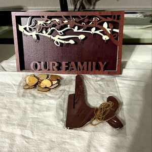 Etsy Wooden Family Tree Wall Art Brand New ... Beautiful